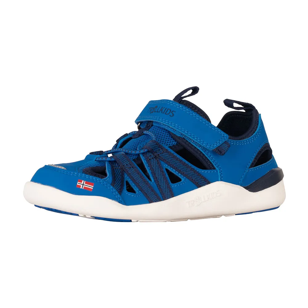 Trollkids Saltfjord Barefoot Sandalen, Alpine blue / dark indigo, EU 28 Trollkids Saltfjord Barefoot Sandalen, Alpine blue / dark indigo, EU 28