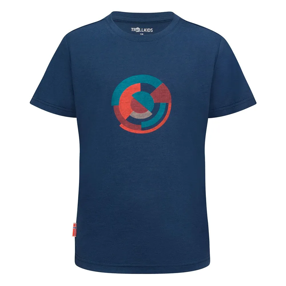 Trollkids Sandelfjord Xt Kurzarm-t-shirt, Mystic blue, 110cm Trollkids Sandelfjord Xt Kurzarm-t-shirt, Mystic blue, 110cm