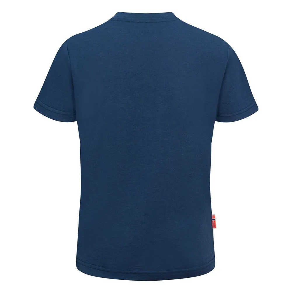 Trollkids Sandelfjord Xt Kurzarm-t-shirt, Mystic blue, 110cm Trollkids Sandelfjord Xt Kurzarm-t-shirt, Mystic blue, 110cm
