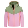 Pistachio green / wild rose / papaya
