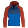 Red clay / mystic blue / electric blue