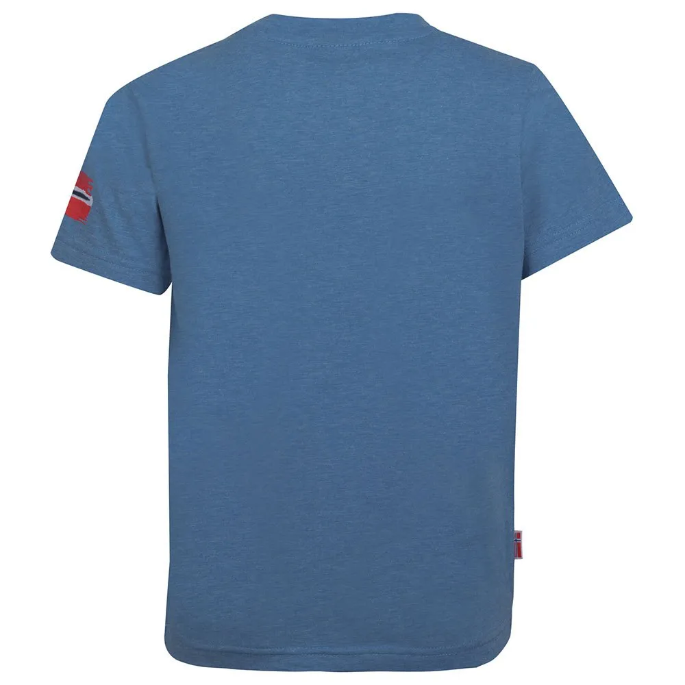 Trollkids Trollfjord Kurzarm-t-shirt, French blue, 176cm Trollkids Trollfjord Kurzarm-t-shirt, French blue, 176cm