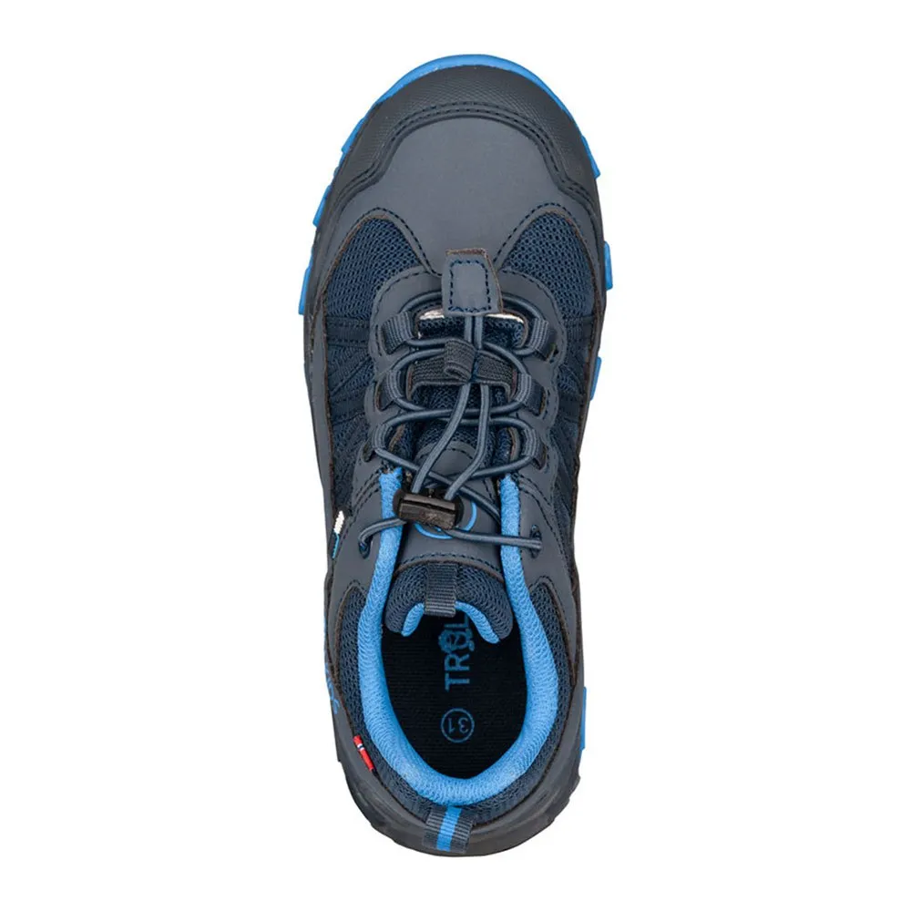 Trollkids Tronfjell Low Wanderschuhe Refurbished, Navy / medium blue, EU 39