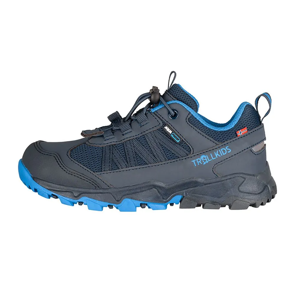 Trollkids Tronfjell Low Wanderschuhe Refurbished, Navy / medium blue, EU 39