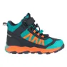 Atlantic blue / dark navy / glow orange