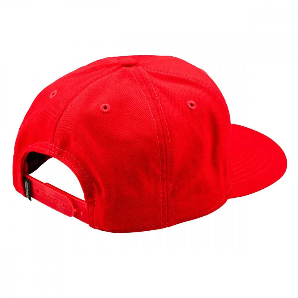 Troy Lee Designs Badge Curved Team Kappe, Red
