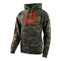 Troy Lee Designs Cropped Badge Kapuzenpullover Troy Lee Designs Cropped Badge Kapuzenpullover