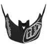 Troy Lee Designs D4 Optic Ersatzvisier Für Helm, Black