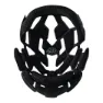 Troy Lee Designs D4 Poly Innenpolsterung, Solid black