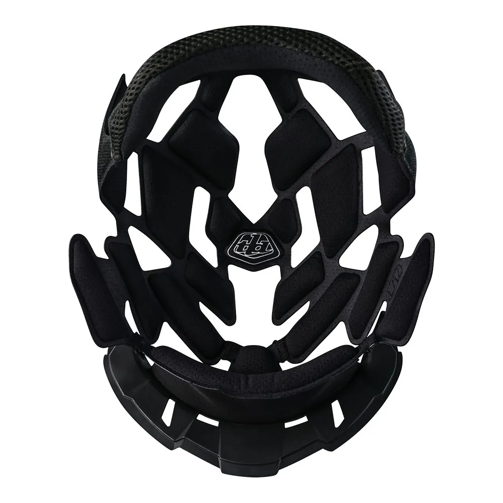 Troy Lee Designs D4 Poly Innenpolsterung, Solid black Troy Lee Designs D4 Poly Innenpolsterung, Solid black