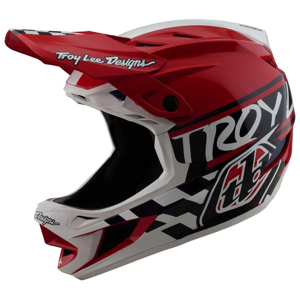 Troy Lee Designs D4 Polyacrylite Downhillhelm Troy Lee Designs D4 Polyacrylite Downhillhelm