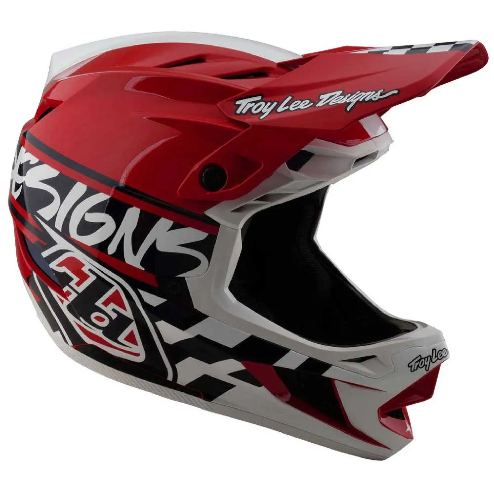 Troy Lee Designs D4 Polyacrylite Downhillhelm Troy Lee Designs D4 Polyacrylite Downhillhelm