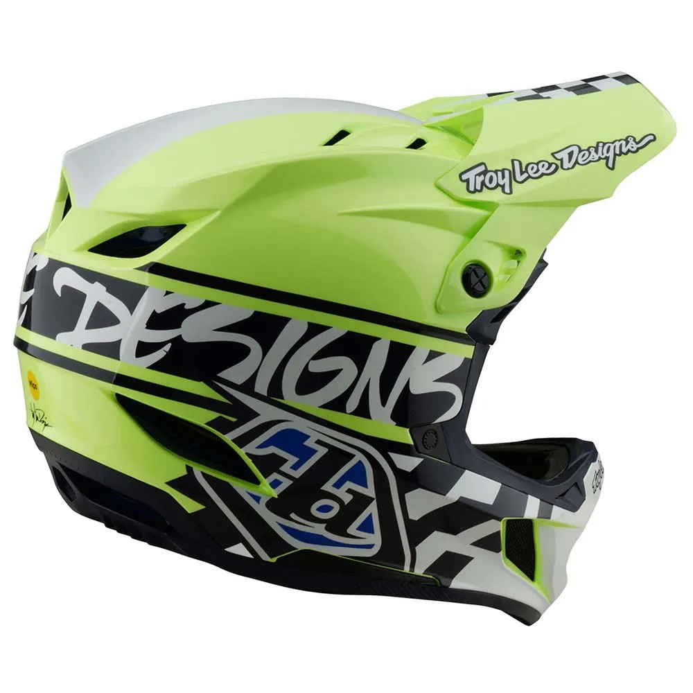 Troy Lee Designs D4 Polyacrylite Fifty-50 Mips Downhillhelm Troy Lee Designs D4 Polyacrylite Fifty-50 Mips Downhillhelm