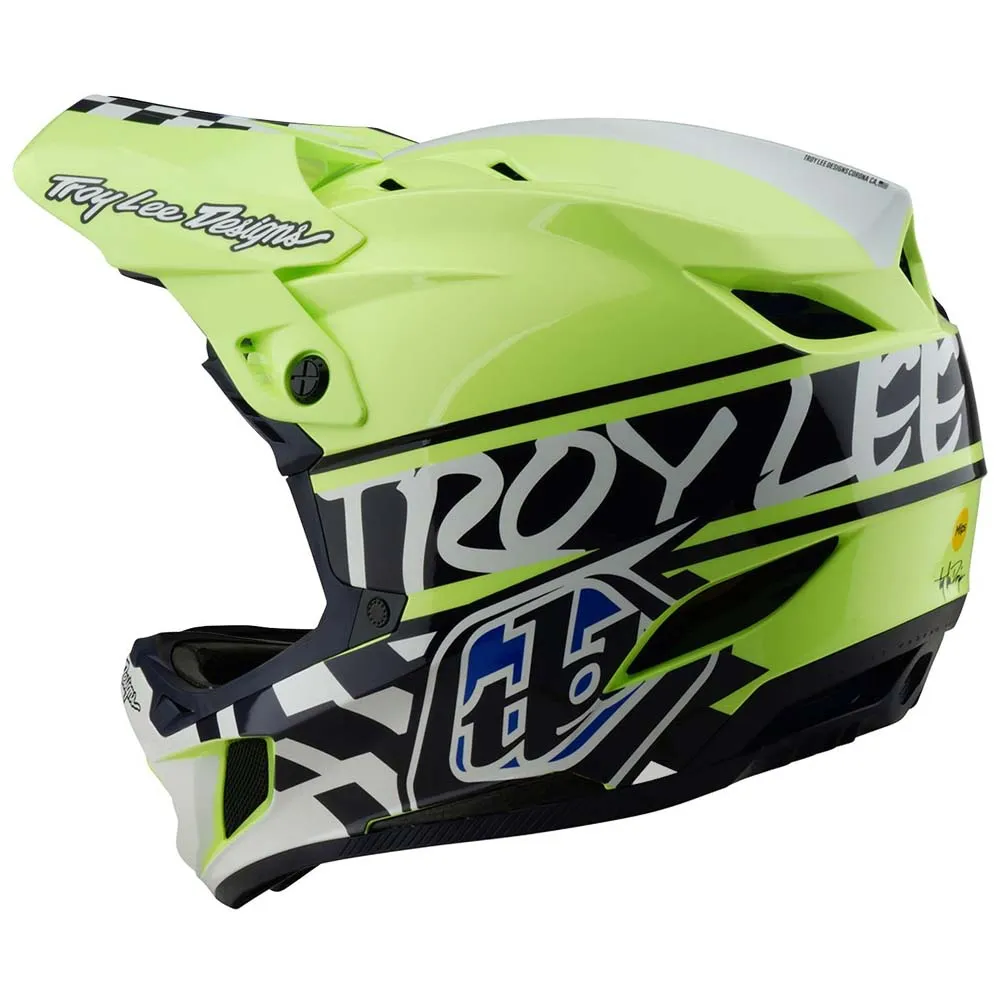 Troy Lee Designs D4 Polyacrylite Fifty-50 Mips Downhillhelm Troy Lee Designs D4 Polyacrylite Fifty-50 Mips Downhillhelm