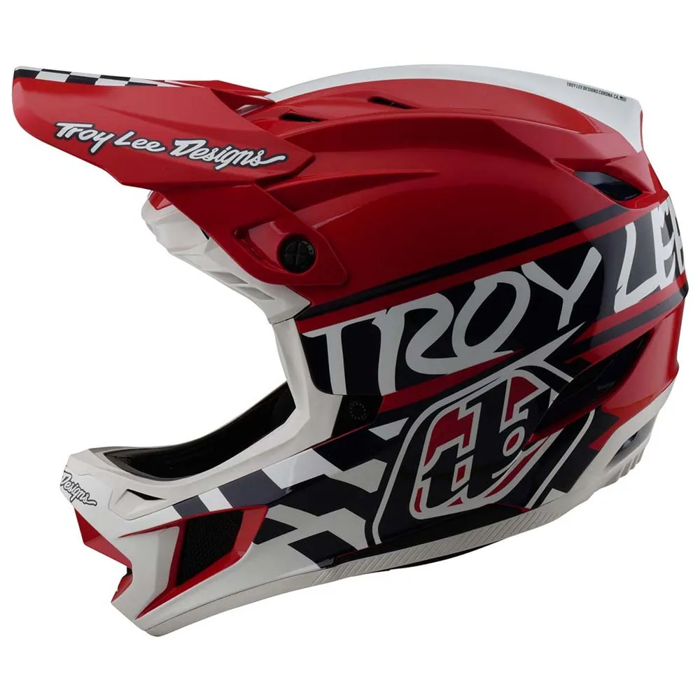 Troy Lee Designs D4 Polyacrylite Fifty-50 Mips Downhillhelm Troy Lee Designs D4 Polyacrylite Fifty-50 Mips Downhillhelm
