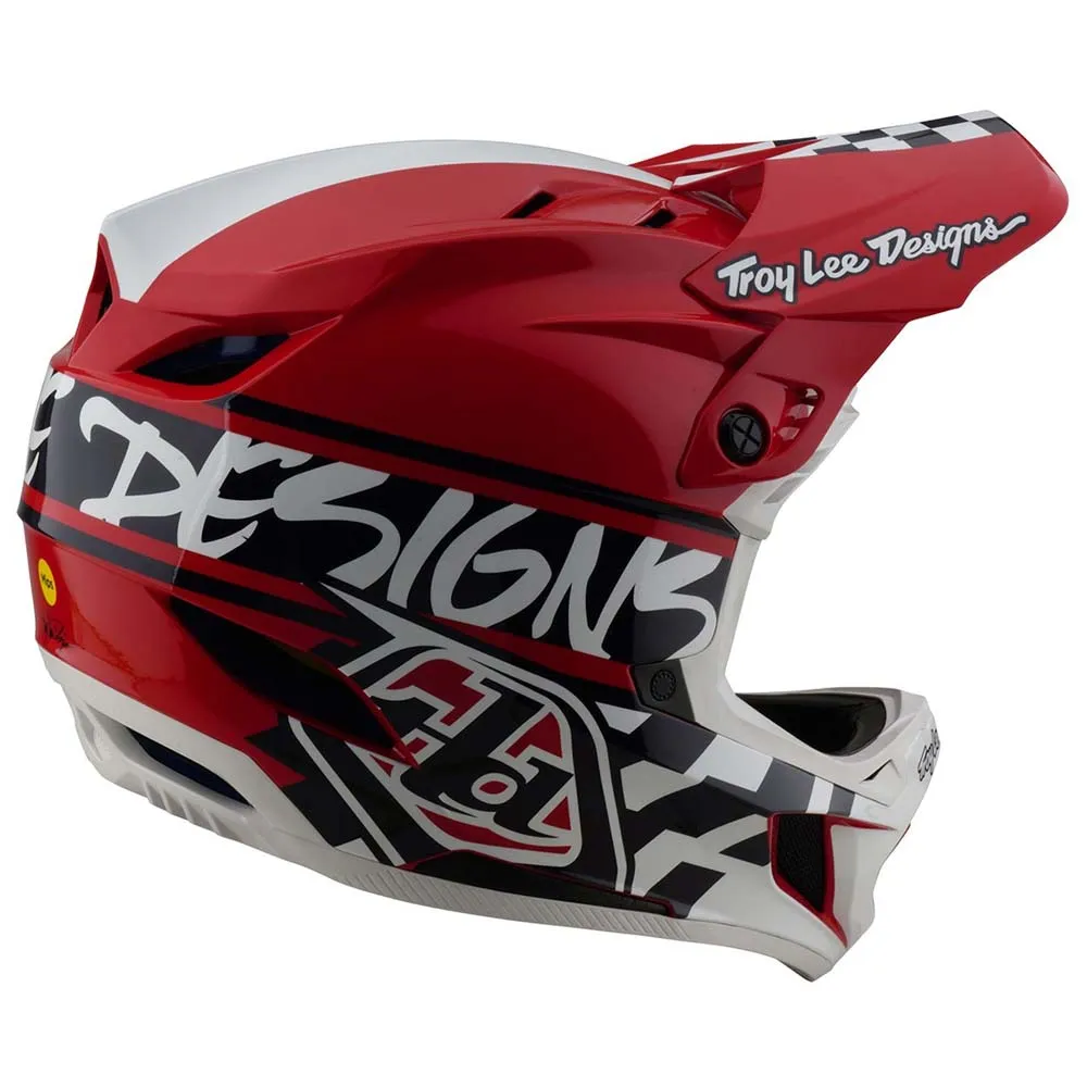 Troy Lee Designs D4 Polyacrylite Fifty-50 Mips Downhillhelm Troy Lee Designs D4 Polyacrylite Fifty-50 Mips Downhillhelm