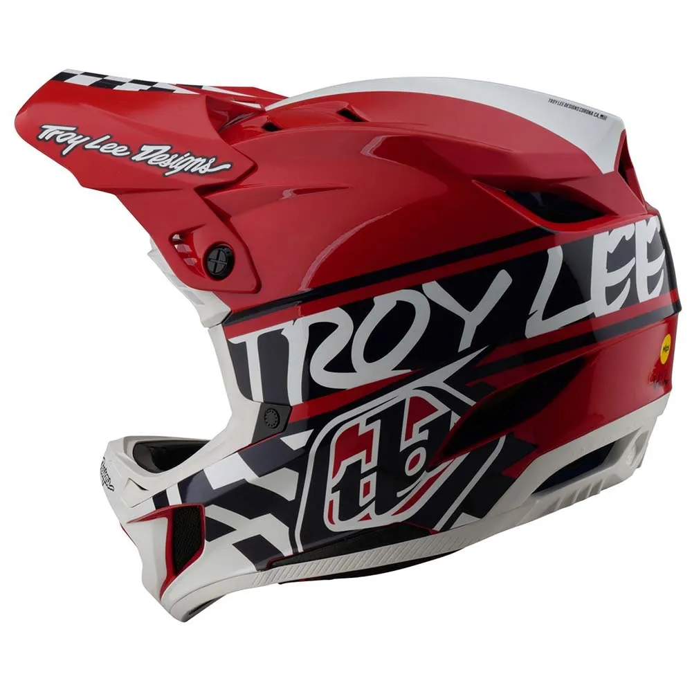 Troy Lee Designs D4 Polyacrylite Fifty-50 Mips Downhillhelm Troy Lee Designs D4 Polyacrylite Fifty-50 Mips Downhillhelm