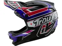 Troy Lee Designs D4 Polyacrylite Fullface Helm Troy Lee Designs D4 Polyacrylite Fullface Helm