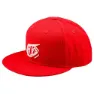 Troy Lee Designs Flat Bill Badge Kappe, Team red
