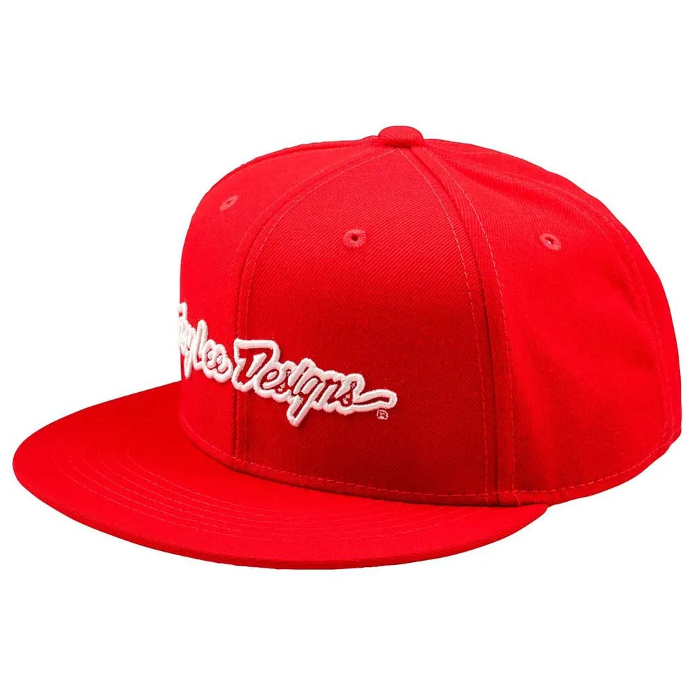 Troy Lee Designs Flat Bill Signature Kappe Troy Lee Designs Flat Bill Signature Kappe