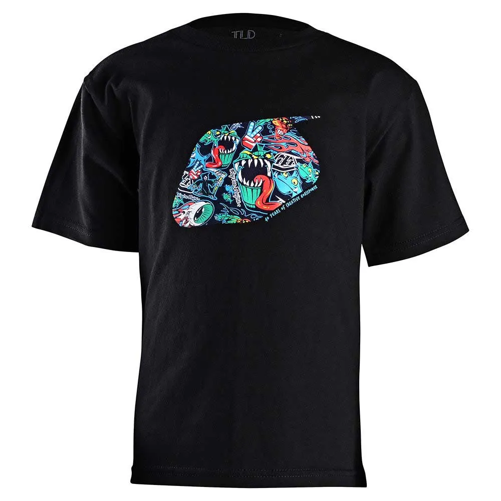 Troy Lee Designs History Kurzarm-t-shirt, Black Troy Lee Designs History Kurzarm-t-shirt, Black