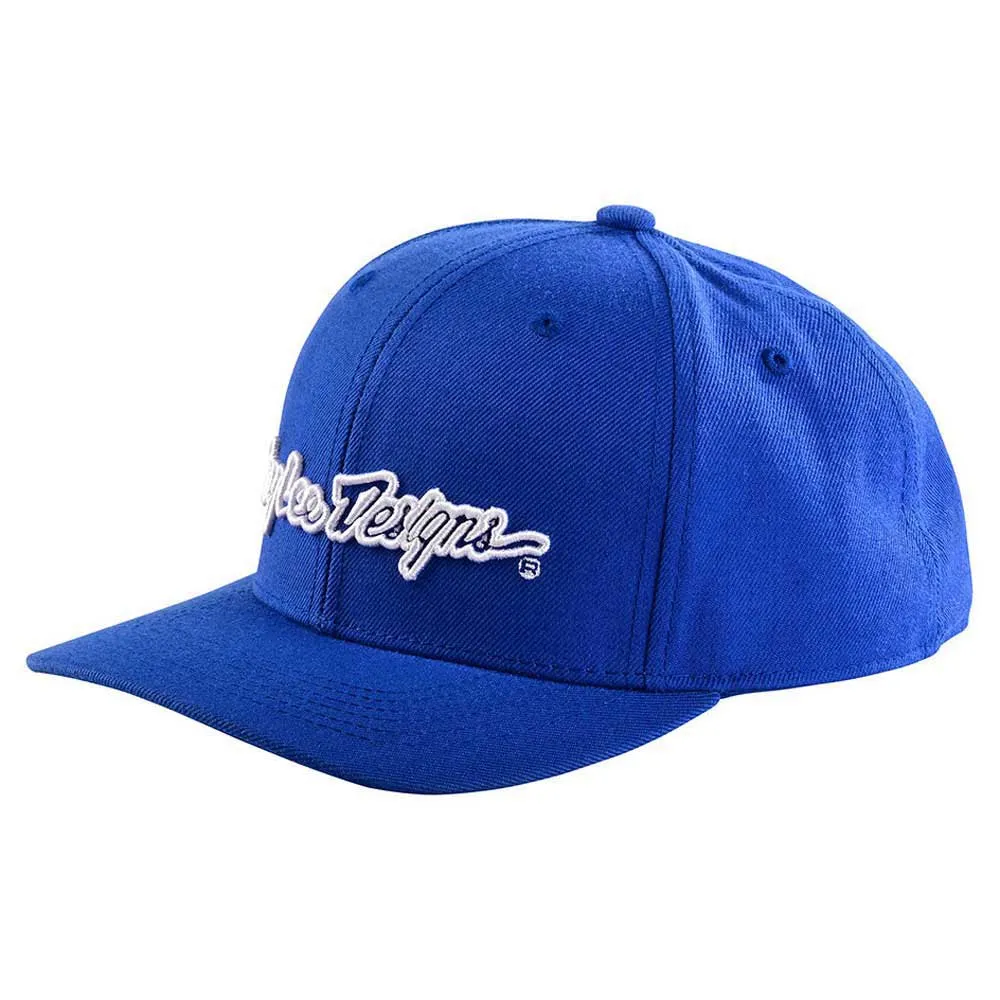 Troy Lee Designs Signature Kappe, Blue / white