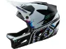 Troy Lee Designs Stage Fullface Helm, Weiß