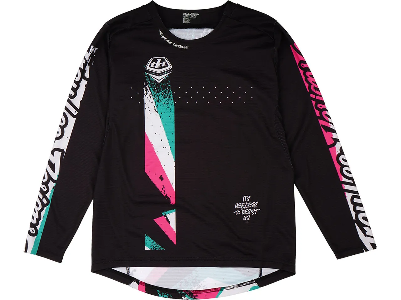 Troy Lee Designs Youth Sprint Trikot, Schwarz Troy Lee Designs Youth Sprint Trikot, Schwarz