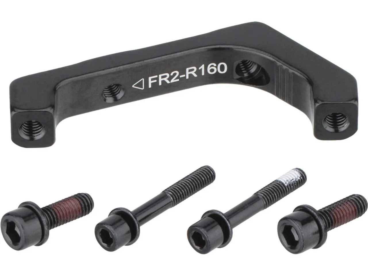 TRP Scheibenbremsadapter für 160 mm Scheibe, Schwarz, HR FM auf PM TRP Scheibenbremsadapter für 160 mm Scheibe, Schwarz, HR FM auf PM