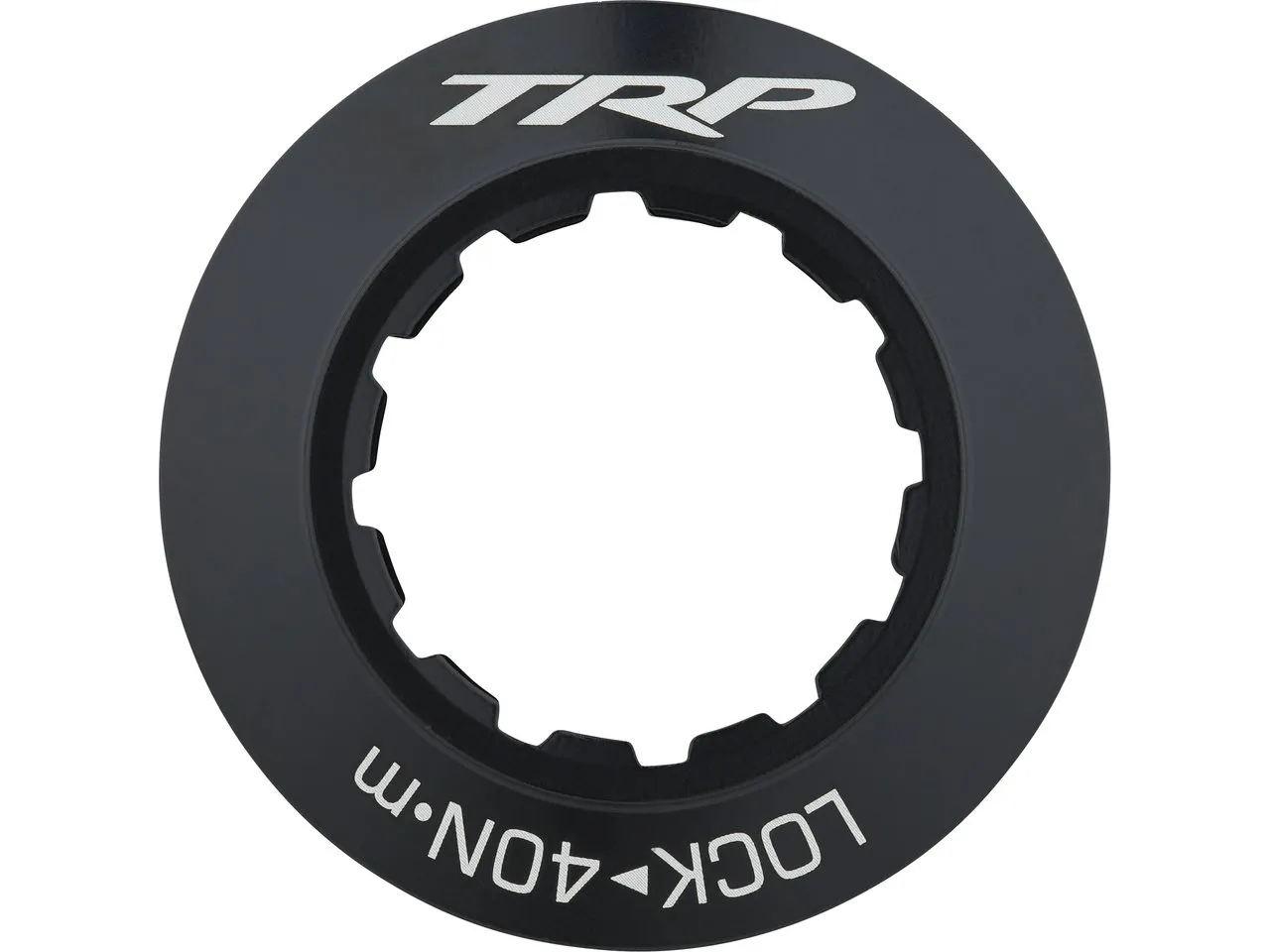 TRP SP-TR80 Disc Center Lock Verschlussring mit Innenverzahnung, Schwarz, one_size