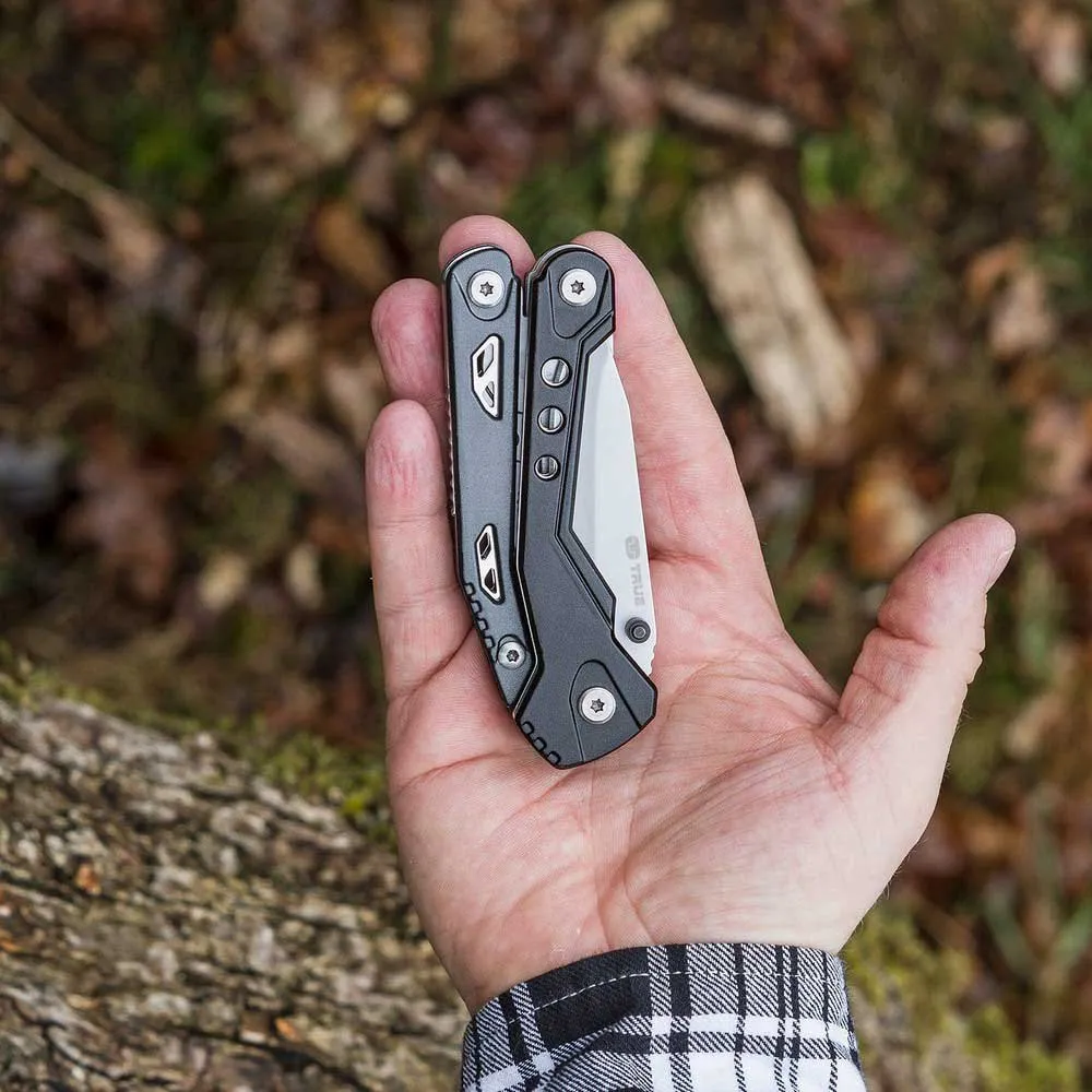 True Utility Handyman 18-in1 Multitool, Silver, One Size True Utility Handyman 18-in1 Multitool, Silver, One Size