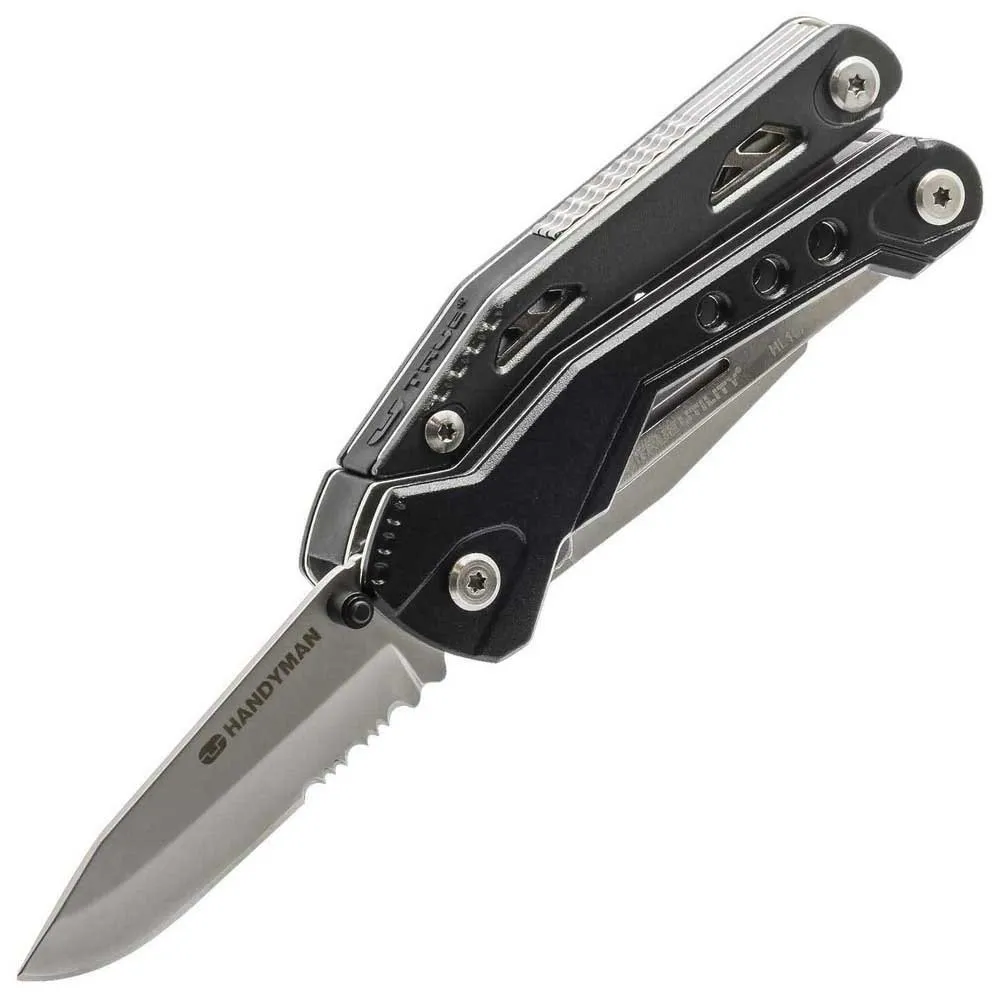 True Utility Handyman 18-in1 Multitool, Silver, One Size True Utility Handyman 18-in1 Multitool, Silver, One Size