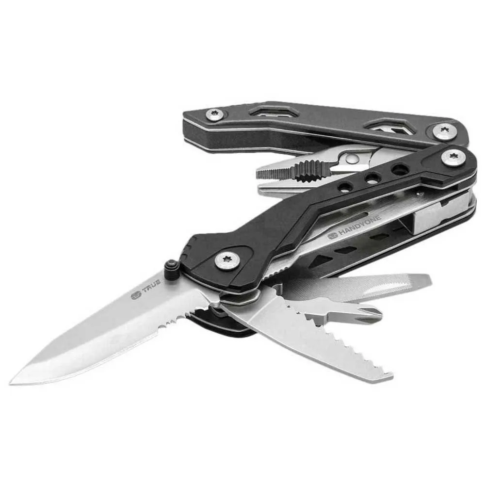 True Utility Handyman 18-in1 Multitool, Silver, One Size True Utility Handyman 18-in1 Multitool, Silver, One Size