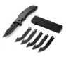 True Utility Mehrklingenmesser Mit Austauschbaren Klingen, Black, One Size