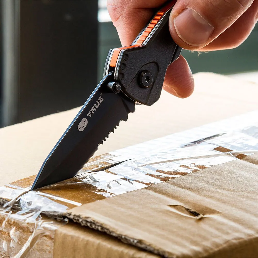True Utility Trueblade-outdoor Knife 6 Cm Taschenmesser, Silver, One Size True Utility Trueblade-outdoor Knife 6 Cm Taschenmesser, Silver, One Size