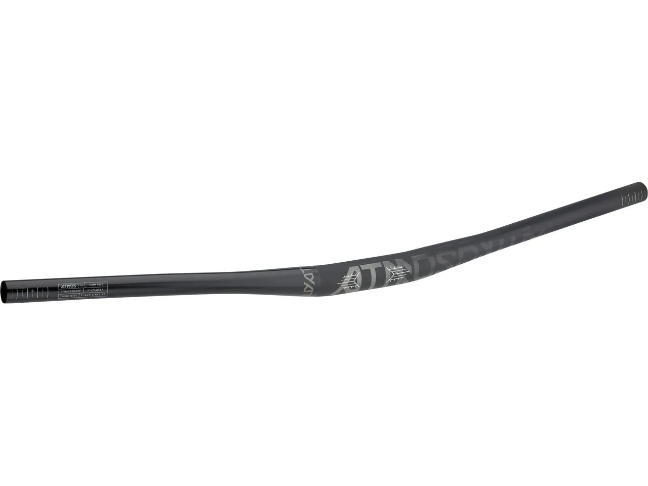 Truvativ Atmos 7k 10 mm 31.8 Riser Lenker Truvativ Atmos 7k 10 mm 31.8 Riser Lenker