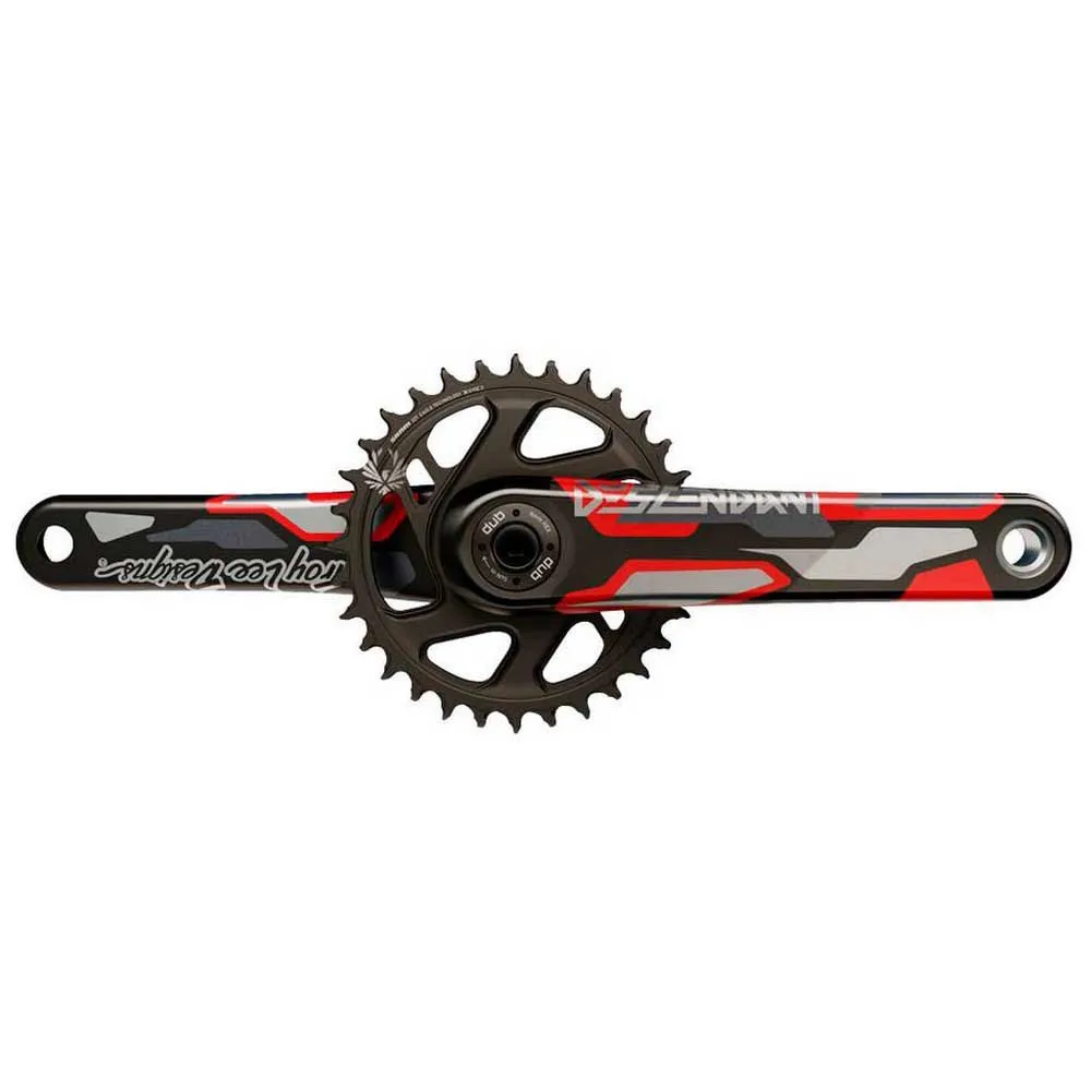 Truvativ Descendant Eagle Troy Lee Designs Carbon Dub Boost Kurbelgarnitur Truvativ Descendant Eagle Troy Lee Designs Carbon Dub Boost Kurbelgarnitur