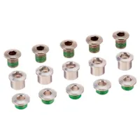 Truvativ Dzero/xx1 Aluminium Kettenblattschraubensatz 5 Einheiten Truvativ Dzero/xx1 Aluminium Kettenblattschraubensatz 5 Einheiten