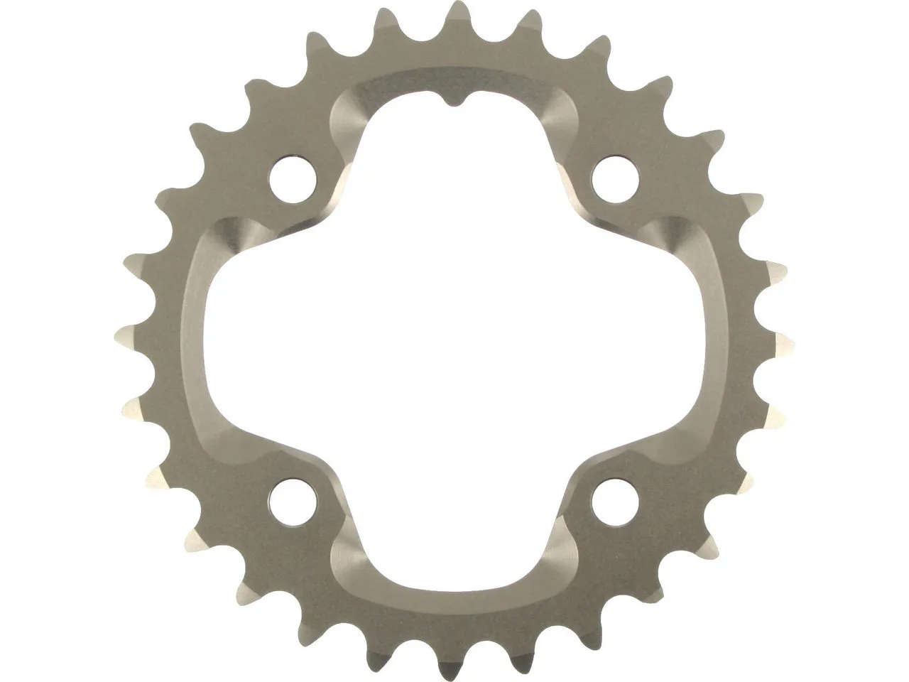 Truvativ Kettenblatt 4-Arm, 80 mm Lochkreis für XX, Grau, 26t Truvativ Kettenblatt 4-Arm, 80 mm Lochkreis für XX, Grau, 26t