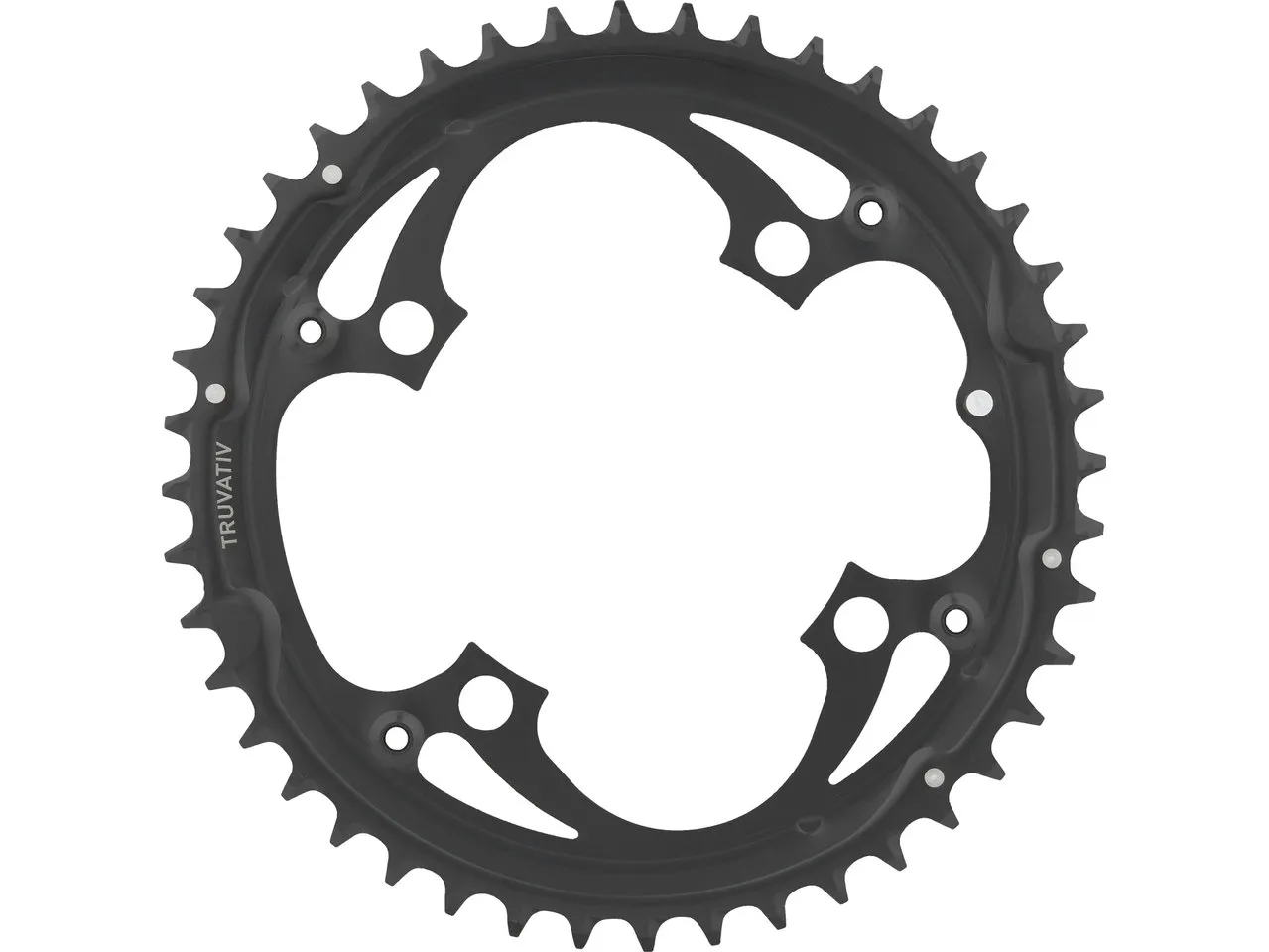 Truvativ Kettenblatt MTB 4-Arm, Stahl, 104 mm Lochkreis Truvativ Kettenblatt MTB 4-Arm, Stahl, 104 mm Lochkreis