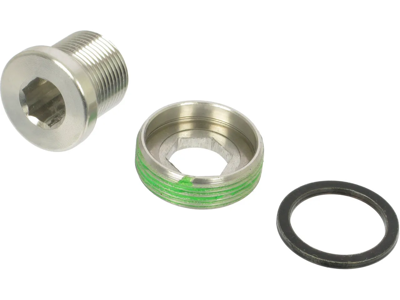Truvativ Kurbelschraube M15/M22 mit Abzieher GXP Truvativ Kurbelschraube M15/M22 mit Abzieher GXP