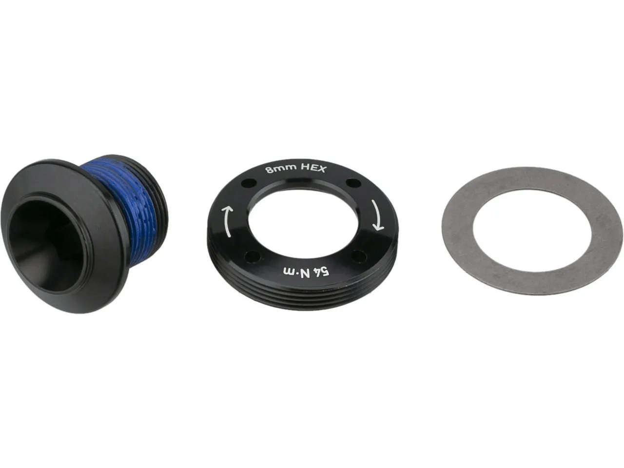 Truvativ Kurbelschraube M18/M30 mit Abzieher BB30, Schwarz, one_size Truvativ Kurbelschraube M18/M30 mit Abzieher BB30, Schwarz, one_size