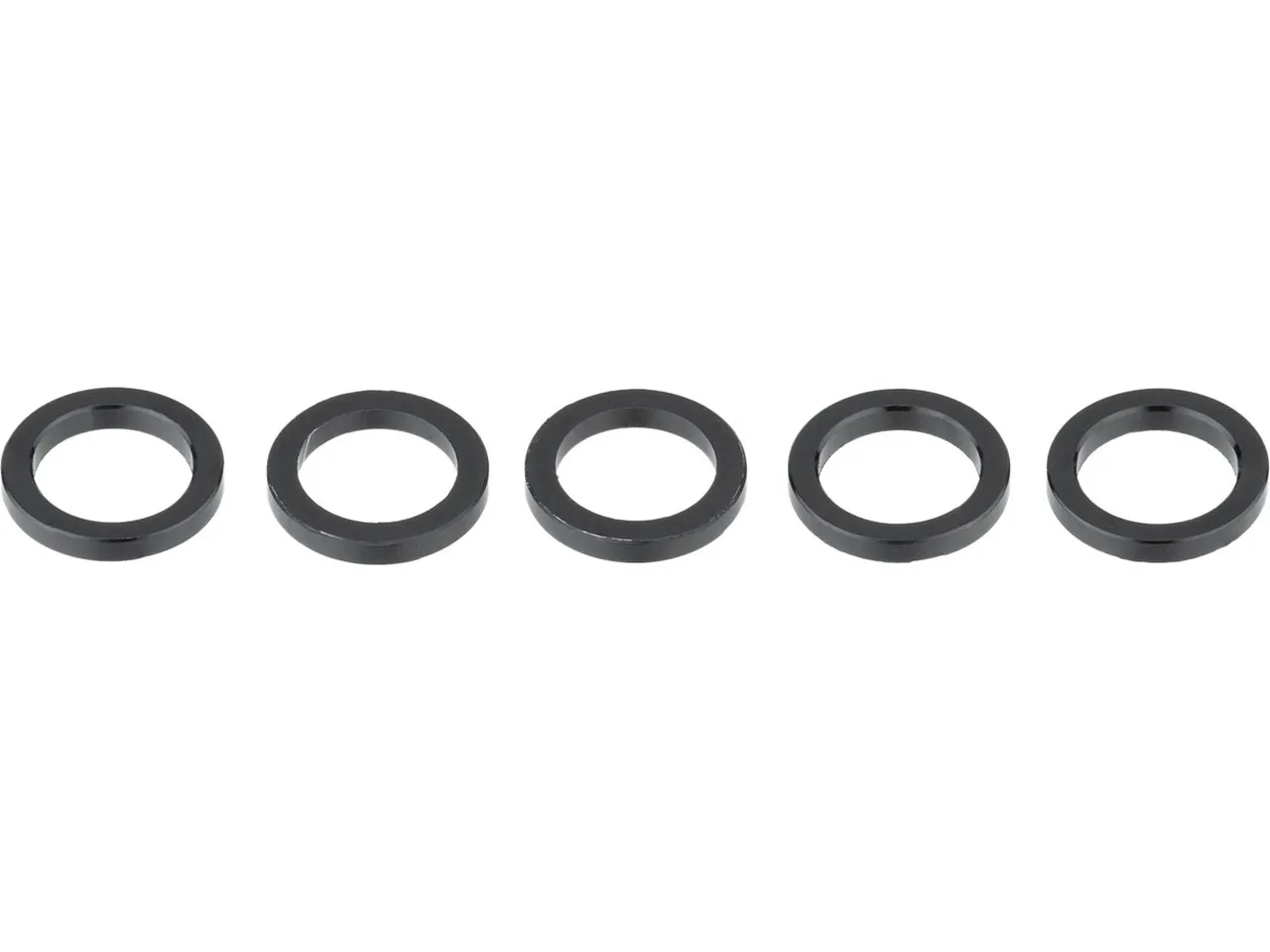 Truvativ Spacer-Kit für Kettenblattschrauben, Black, 2mm