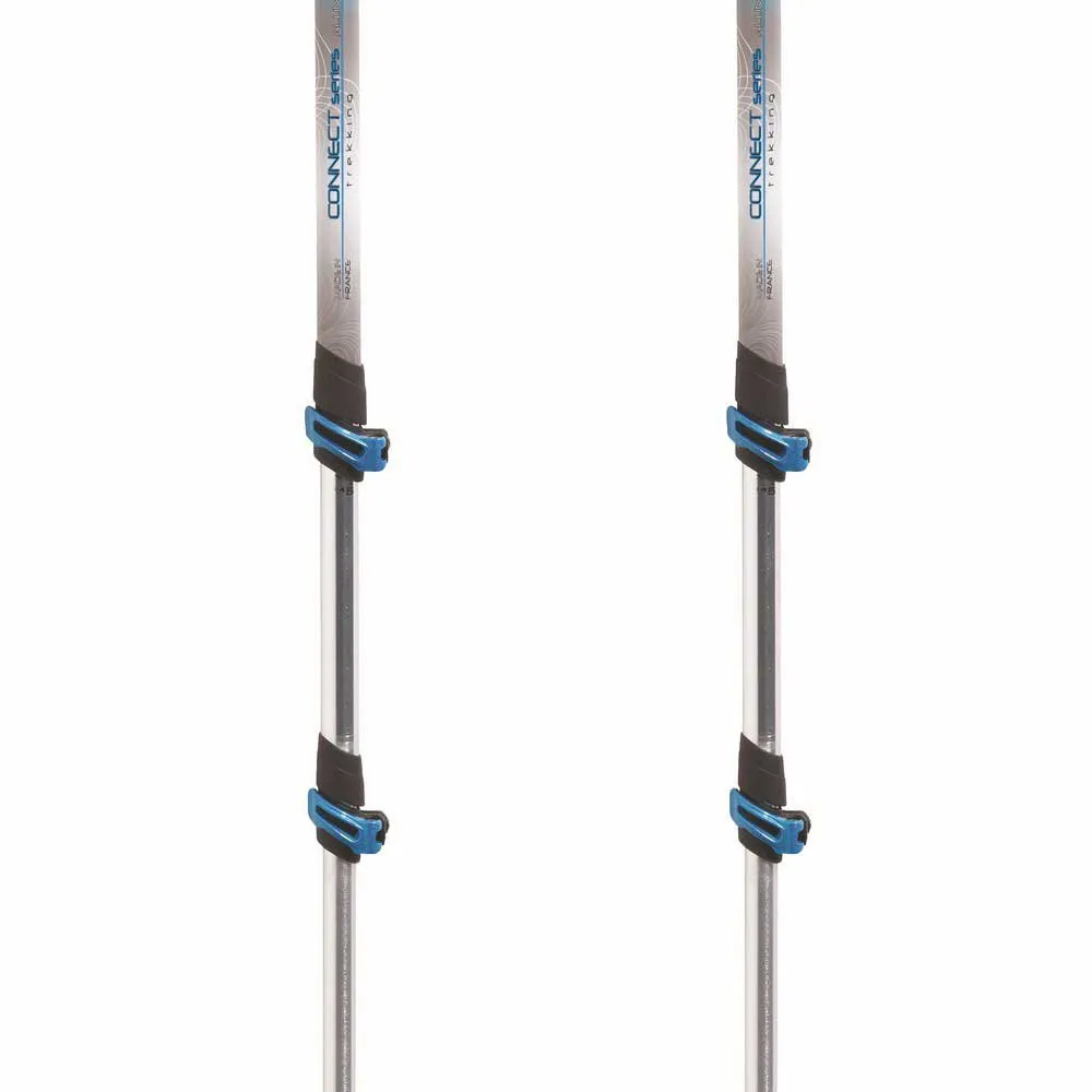 Tsl Outdoor Connect Aluminium 3 Light St Twist Stöcke, White / grey / blue, 72.5-140cm Tsl Outdoor Connect Aluminium 3 Light St Twist Stöcke, White / grey / blue, 72.5-140cm