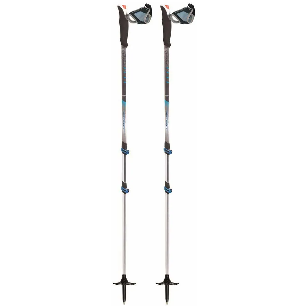 Tsl Outdoor Connect Aluminium 3 Light St Twist Stöcke, White / grey / blue, 72.5-140cm Tsl Outdoor Connect Aluminium 3 Light St Twist Stöcke, White / grey / blue, 72.5-140cm