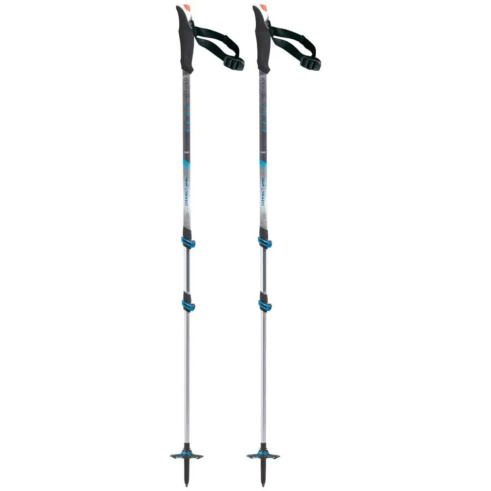 Tsl Outdoor Connect Aluminium 3 Light Wt Swing Stöcke, White / grey / blue, 72.5-140cm Tsl Outdoor Connect Aluminium 3 Light Wt Swing Stöcke, White / grey / blue, 72.5-140cm