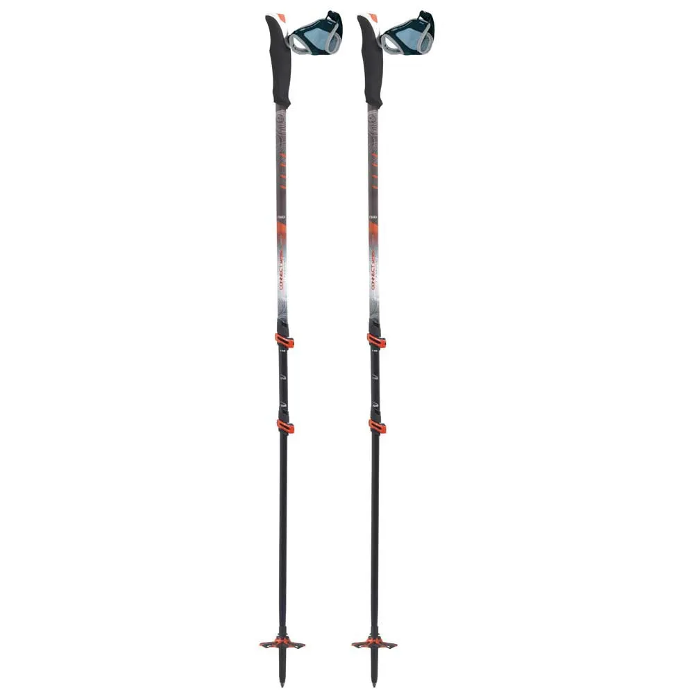 Tsl Outdoor Connect Carbon 3 Light Swing Stöcke, Black / red, 72.5-140cm Tsl Outdoor Connect Carbon 3 Light Swing Stöcke, Black / red, 72.5-140cm