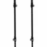 Tsl Outdoor Country Aluminium 3 Light Twist Aneto Stöcke, Black, 63-135cm