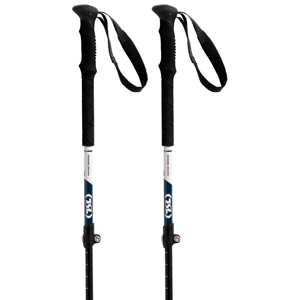 Tsl Outdoor Hiking Aluminium 3 Cross Twist Stöcke, Black, 63-135cm Tsl Outdoor Hiking Aluminium 3 Cross Twist Stöcke, Black, 63-135cm