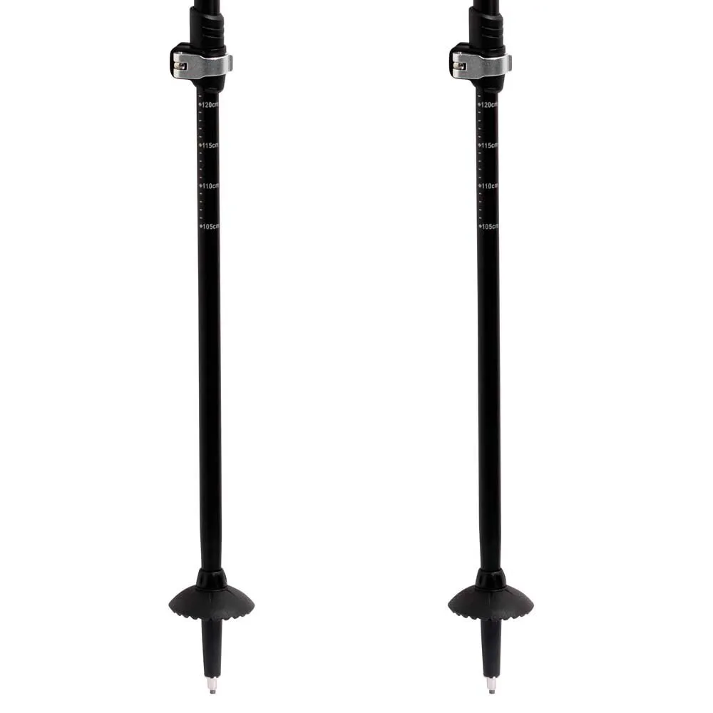 Tsl Outdoor Hiking Aluminium 3 Cross Twist Stöcke, Black, 63-135cm Tsl Outdoor Hiking Aluminium 3 Cross Twist Stöcke, Black, 63-135cm